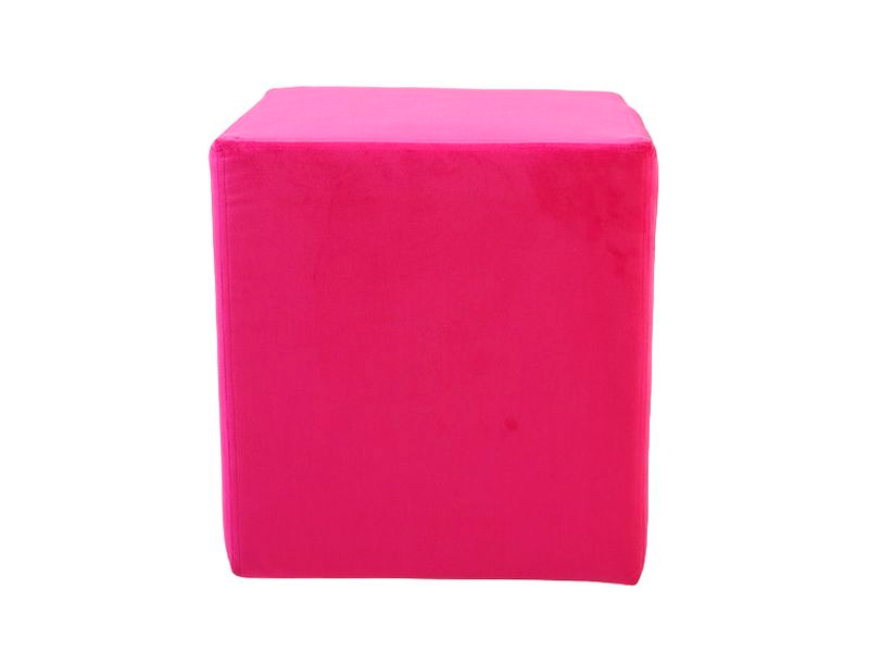 Пуфик Shape Pink Cube